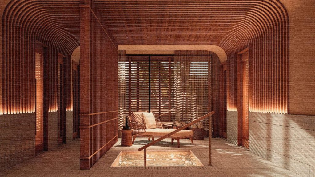 Спа-пространство на новом курорте Alila Mayakoba в Мексике